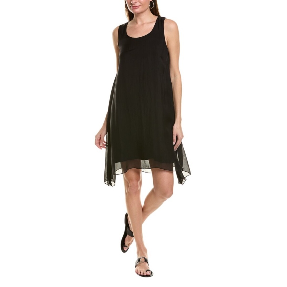 NWT Tommy Bahama Lanai Breeze Sleeveless Mini Dress Minimalist Black XS